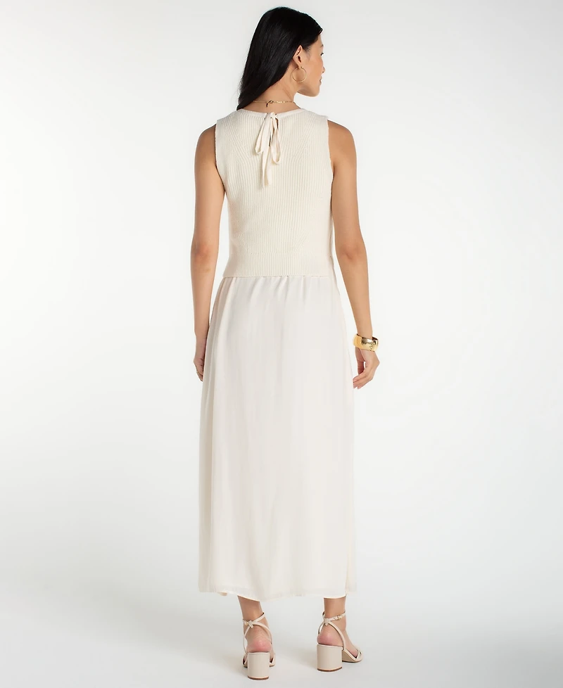 Liverpool Los Angeles Women's Crew Neck Sweater Dress