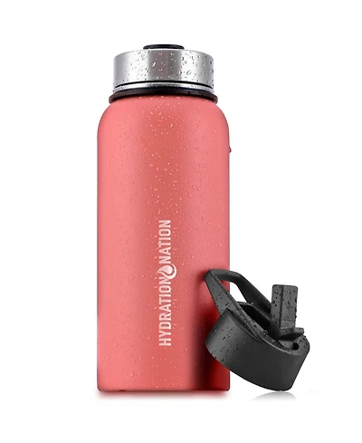 Hydration Nation Thermo Stainless Steel Vacuum Insulated Water Bottle
