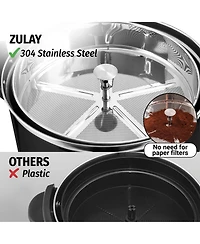 Premium 100 Cup Commercial Coffee Urn - Large Coffee Dispenser