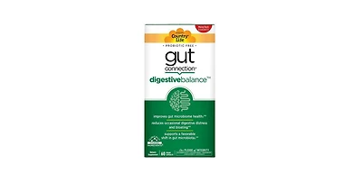 Country Life Gut Connection Digestive Balance ,60 Caps