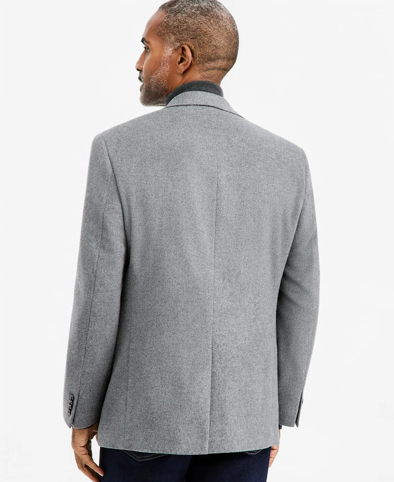 Michael Kors Men's Classic-Fit Wool & Silk Blend Luxury Sport Coat