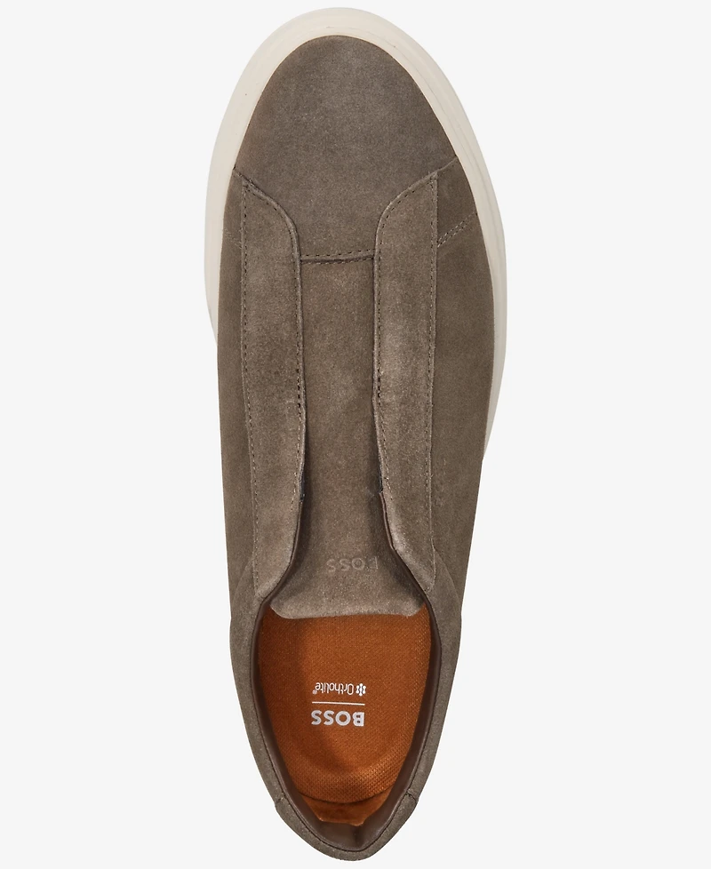 Hugo Boss Men's Kieran Laceless Low-Top Sneakers