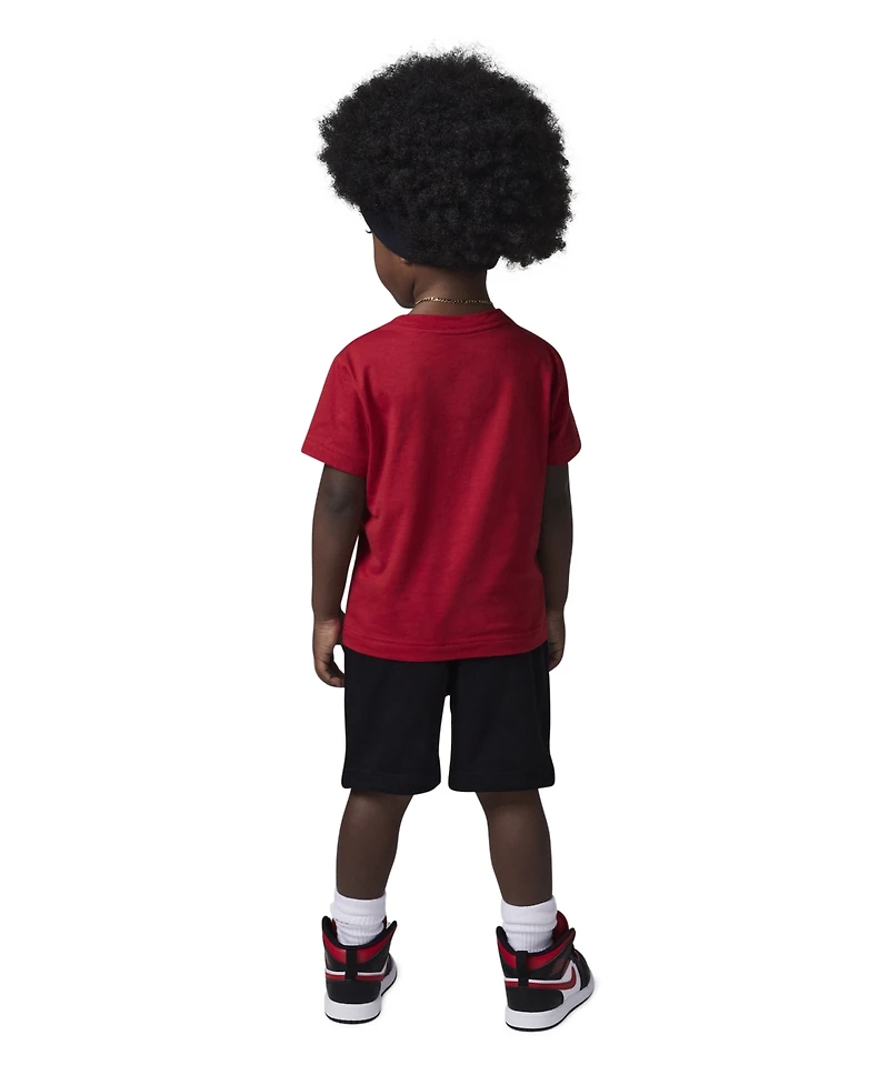 Jordan Toddler Boys 2-Piece Jumbo Jumpman T-Shirt and Shorts Set