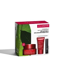 Clarins 3-Pc. Super Restorative Anti-Aging Skincare Starter Kit Set