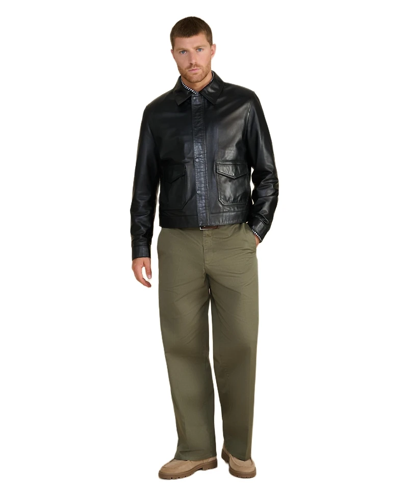 Furniq Uk Men's Leather Jacket