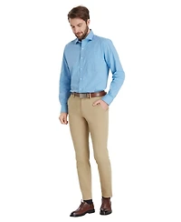 Club Room Men's Poplin Charles Plaid Dress Shirt, Macy's Exclusive