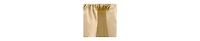 Ellis Curtain Lisa Solid Color Poly Cotton Duck Fabric Lined Scallop Valance 58" x 15" Butter