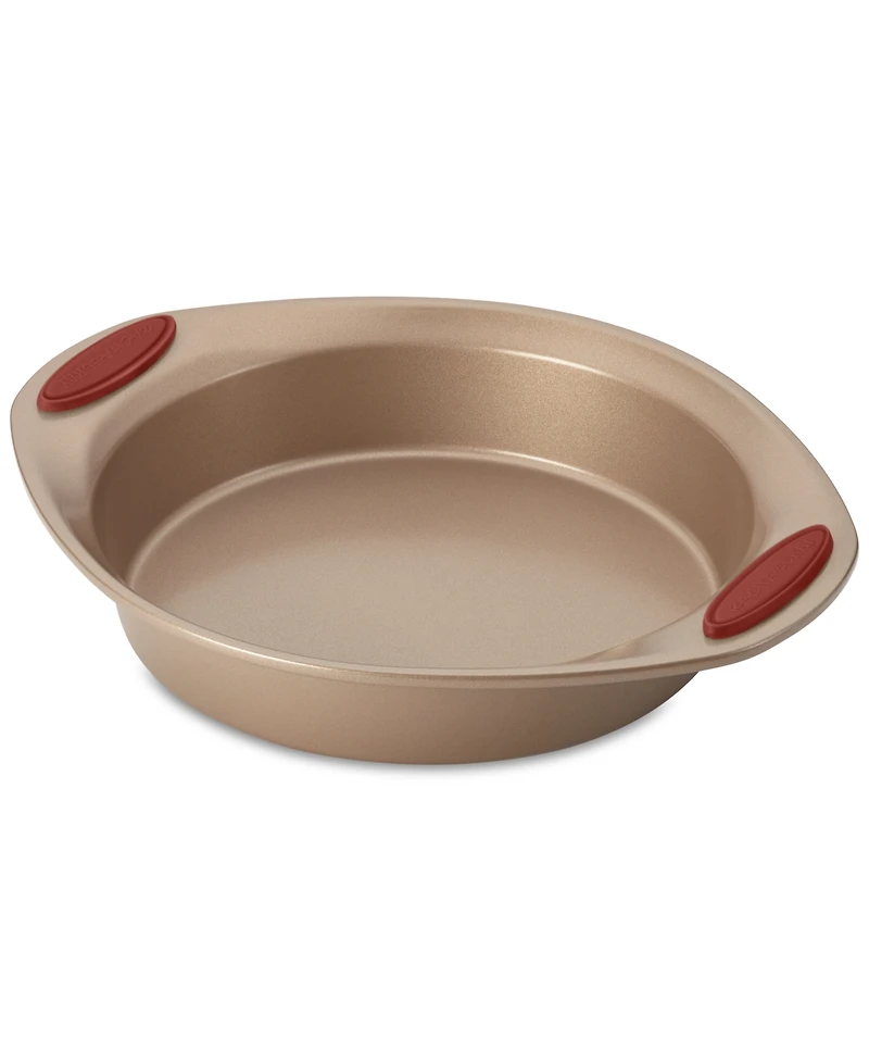 Rachael Ray Cucina 4-Pc. Cranberry Red Nonstick Bakeware Set