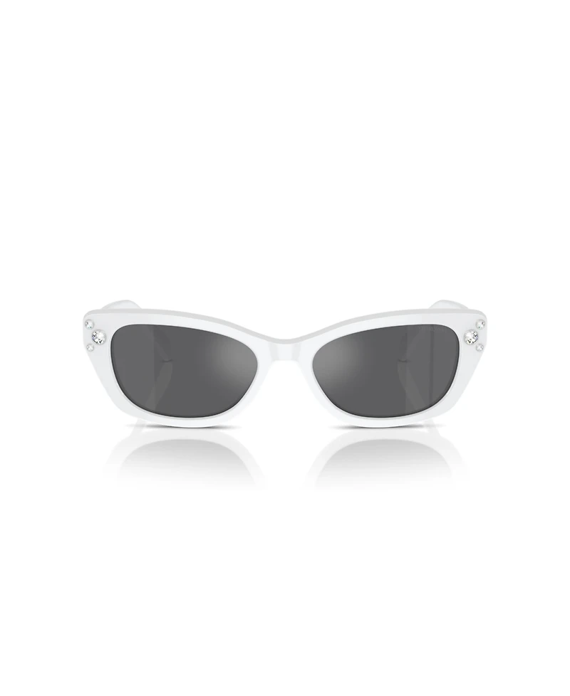 Swarovski Women's Rectangle Sunglasses, SK6019