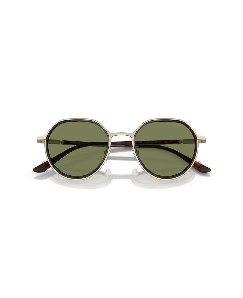 Giorgio Armani Men's Round Sunglasses, AR6144