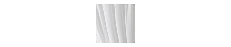 Ellis Curtain Home Classic Narrow Ruffle 2-Piece Rod Pocket Curtain Panel