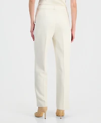 Tahari Asl Women's Pebble Crepe Flare Pants