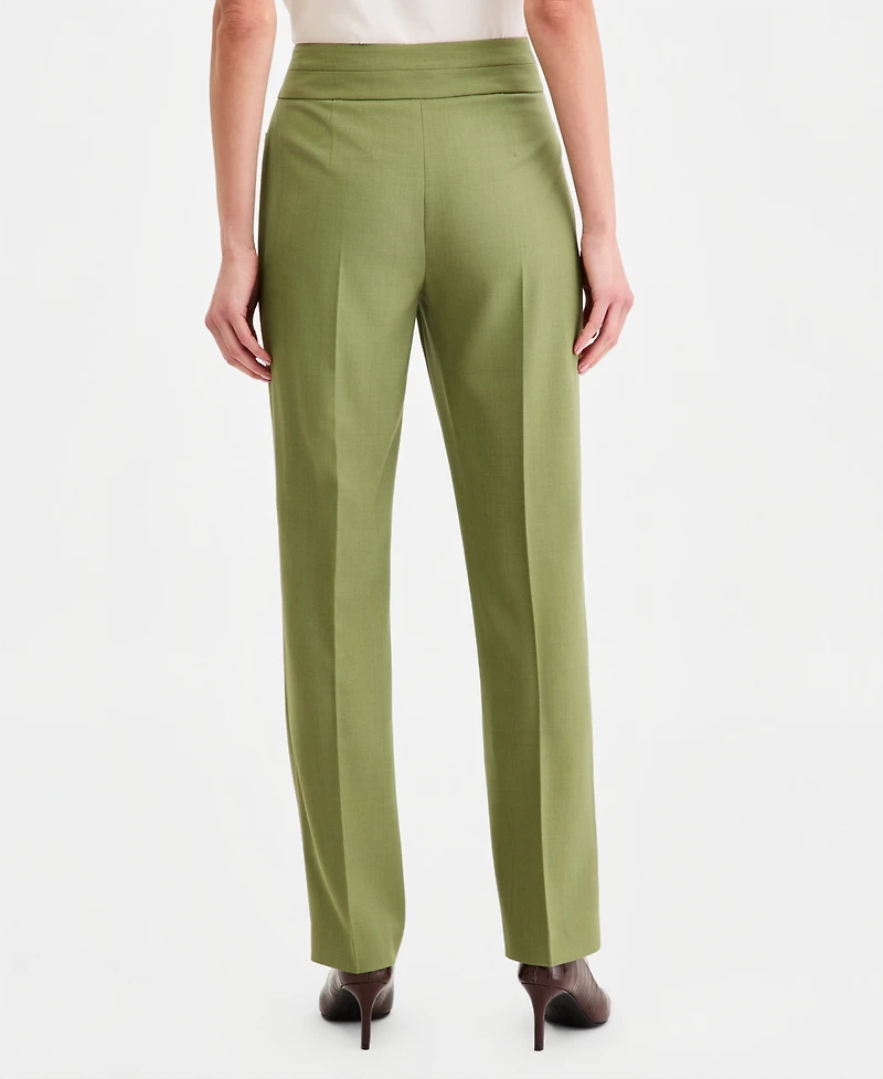 Tahari Asl Women's High-Rise Flare Pants