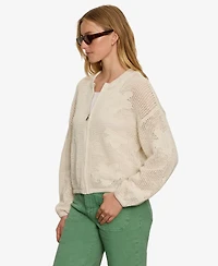 Sanctuary Women's Daily Escape Flower Long-Sleeves Sweater