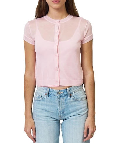 Central Park West Women's Serena Sheer Cardi With Cami