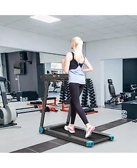 Gymax Electric Folding Treadmill Portable Cardio Running Machine w/ App Control