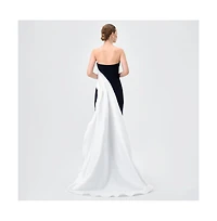 Bariano Women's Yulitza Asymmetric Gown