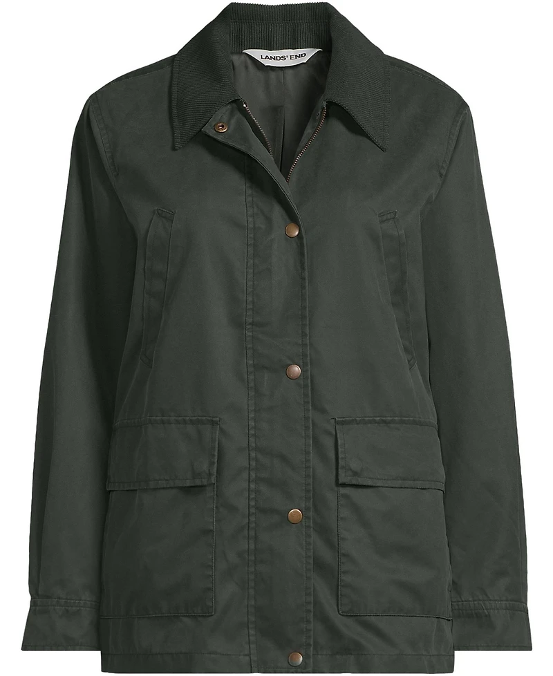 Lands' End Women's Waxed Barn Jacket