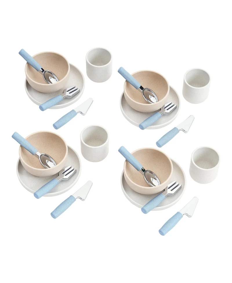 Kaplan Early Learning Breakfast Tableware Set - 24 Pieces