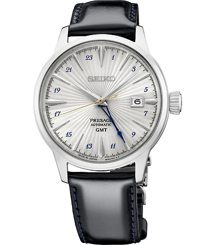 Seiko Men's Silver Stainless Steel Dial Bracelet Watch, 40.5mm