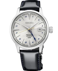 Seiko Men's Silver Stainless Steel Dial Bracelet Watch, 40.5mm