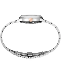 Seiko Women's Silver Stainless Steel Bracelet Watch, 34mm