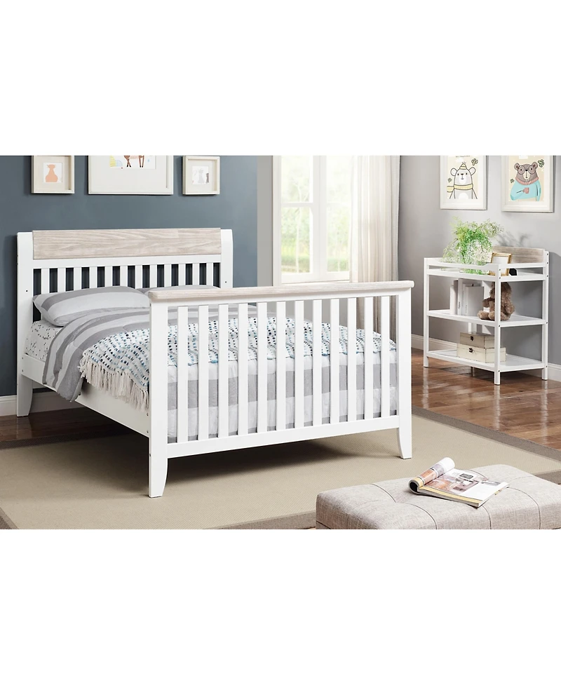 Flynama Modern Multi Purpose Changing Table Gray Finish with Removable Tray Convertible to Bookshelf
