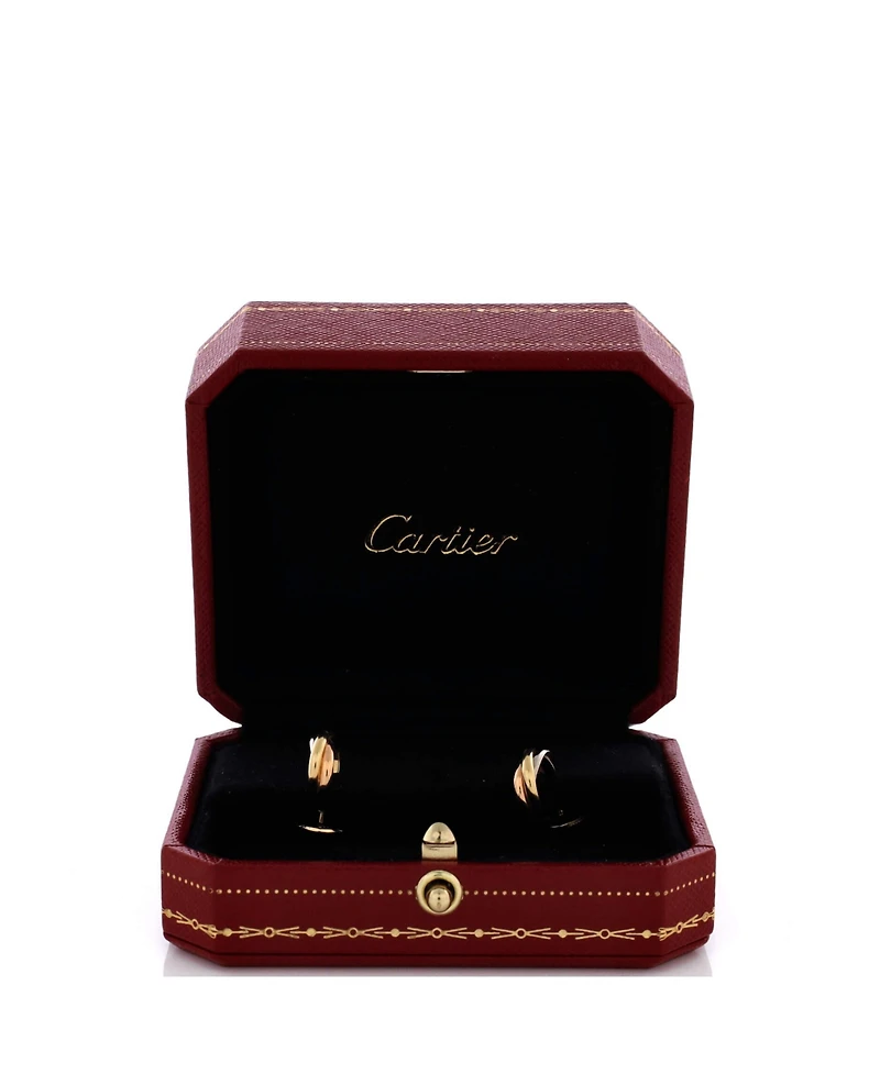 Pre-Owned Cartier Trinity Hoop Earrings