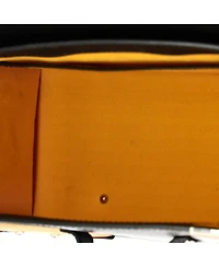 Pre-Owned Goyard Pm Saigon Top Handle Bag Coated Canvas with Leather