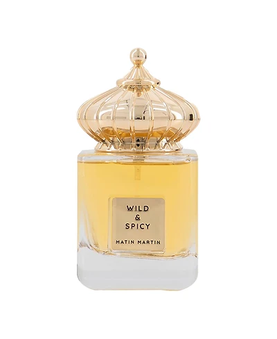 Matin Martin Wild and Spicy - Long-Lasting Perfume for Men - Vanilla Perfume with Fruity and Spicy Notes - Travel Size Cologne for Men