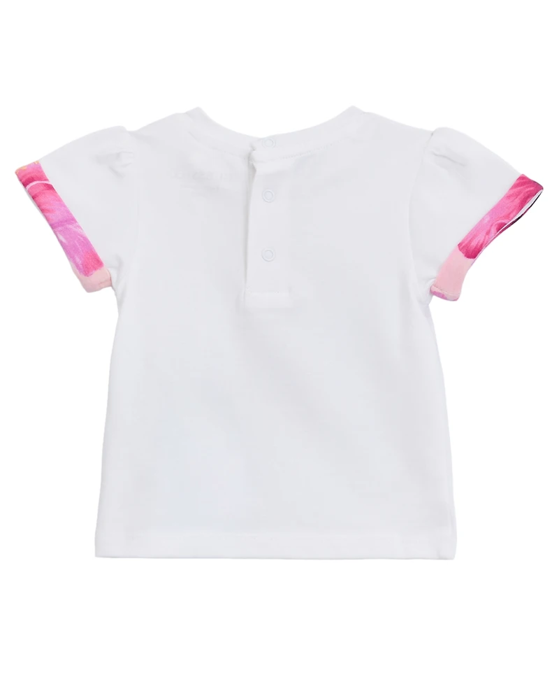 Guess Baby Girls' Short-Sleeve T-Shirt and Shorts, 2-Piece Set