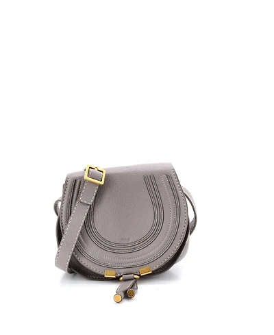 Pre-Owned Chloe Small Marcie Crossbody Bag Leather