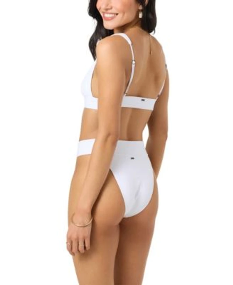Oneill Shorebreak Rib Cancun Top High Rise Bikini Bottom