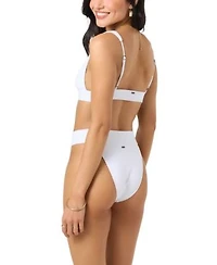 Oneill Shorebreak Rib Cancun Top High Rise Bikini Bottom