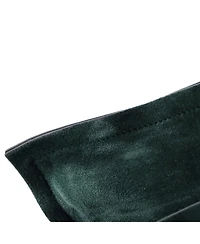 Pre-Owned Salvatore Ferragamo Medium Viva Bow Flap Bag Suede