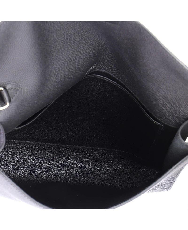 Pre-Owned HERMES 24 Sac a Depeches Wristlet Pouch Epsom