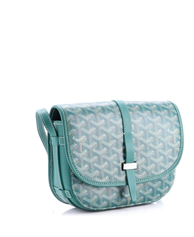 Pre-Owned Goyard Pm Belvedere Ii Messenger Bag Coated Canvas