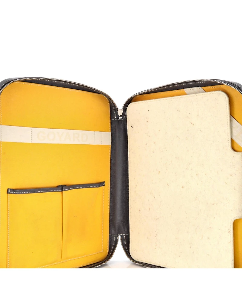 Pre-Owned Goyard Compagnon Universel A4 Bag Coated Canvas