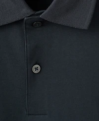 Mango Men's Cotton Fine-Knit Polo Shirt