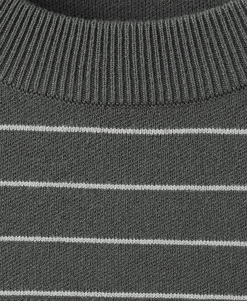 Mango Men's Comfort Stretch Striped Sweater