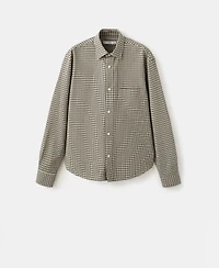 Mango Men's Regular-Fit Check Shirt