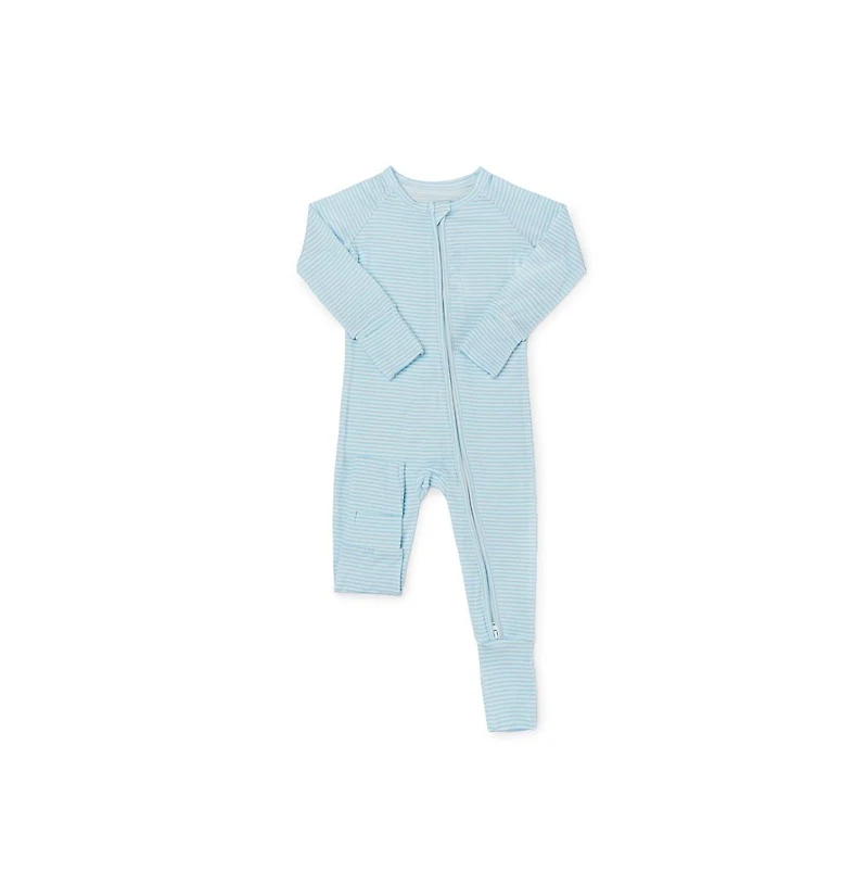 Motette Baby Boys Seaside Stripe Bamboo Sleeper