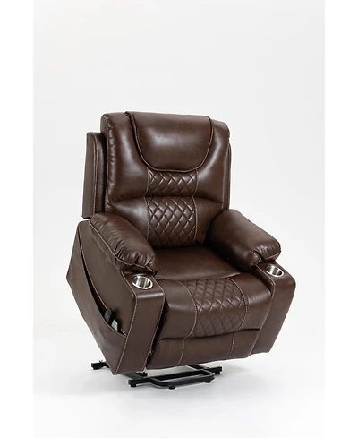 Clihome Lounge chair lift chair relax sofa chair sitting room furniture sitting room power supply elderly electric lounge chair