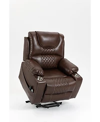 Clihome Lounge chair lift chair relax sofa chair sitting room furniture sitting room power supply elderly electric lounge chair