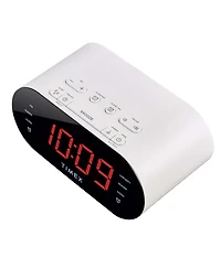 iHome Timex T232 Dual-Alarm Fm Usb Charging Alarm Clock Radio