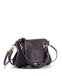 Pre-Owned Chloe Small Marcie Satchel Leather