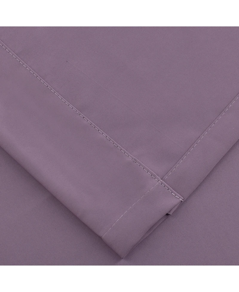 Kate Aurora 2 Piece Grommet Top Curtain Panels For Extra Long Windows