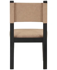 Macai 6-Pc. Faux Leather Side Chair Set