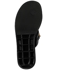 Karl Lagerfeld Paris Women's Vesperina Slip-On Flat Thong Sandals