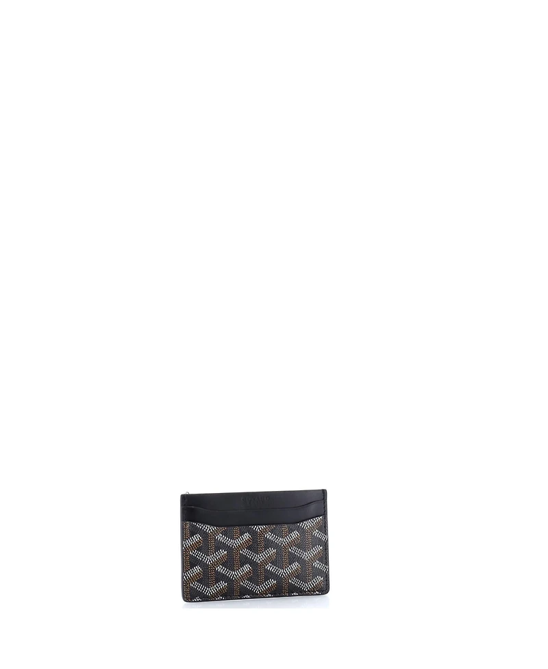 Pre-Owned Goyard Saint Sulpice Card Holder Coated Canvas